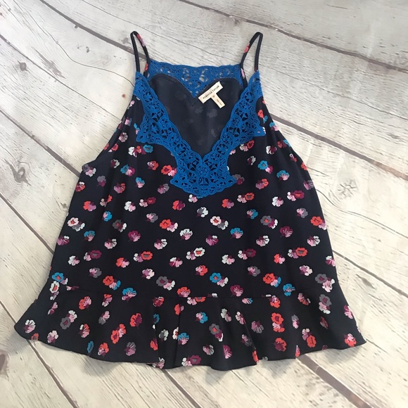Rebecca Taylor Sakura Floral and Eyelet Cami - Picture 5 of 11